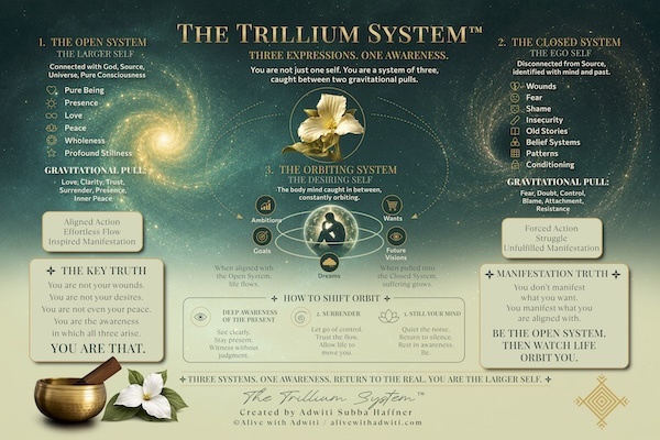 The Trillium System infographic — all three systems on one page